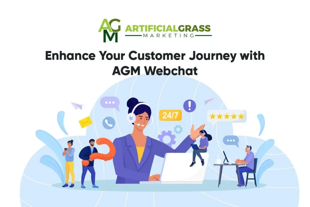 AGM Webchat customer service illustration, USA