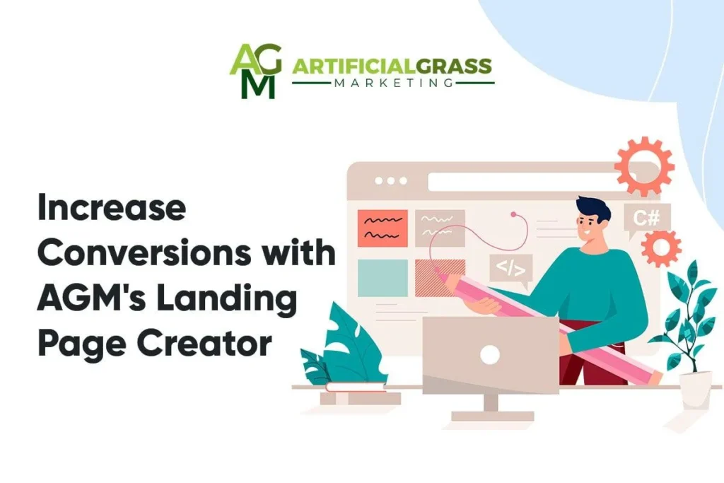 AGM landing page creator USA